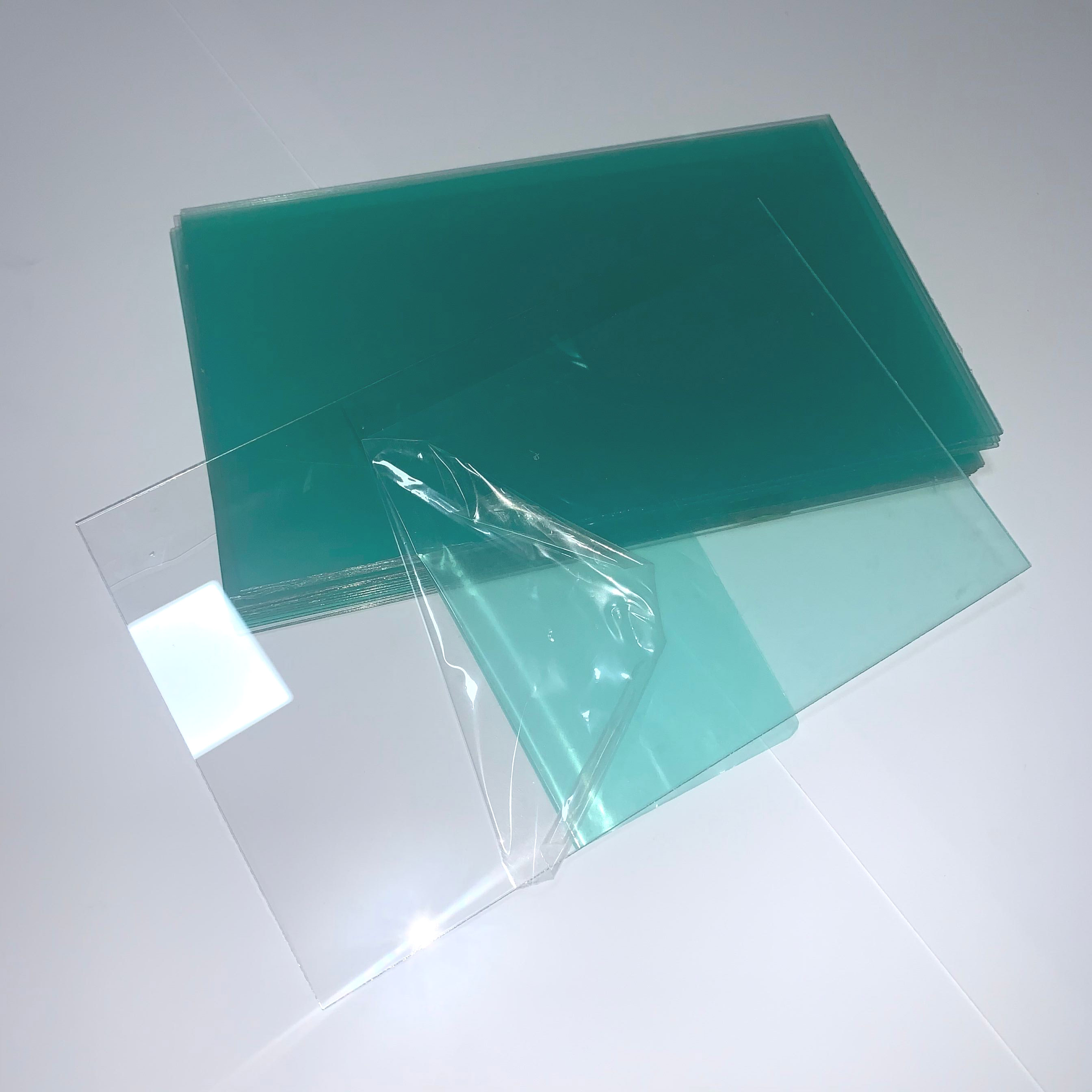 透明兩面拋光墊片級PC膠片薄膜卷材